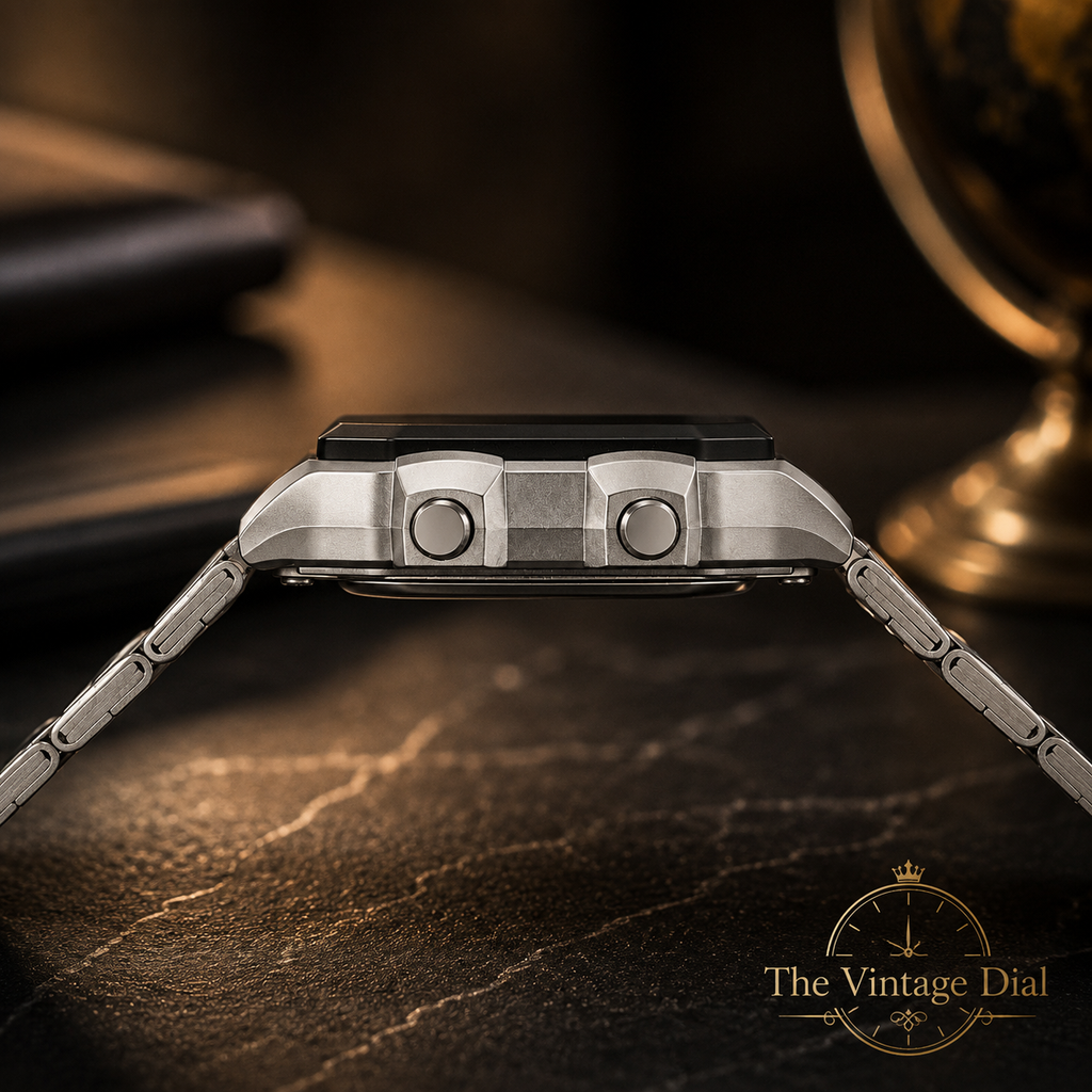 The Vintage D099 Steel | Classic Stainless Steel| Timepiece