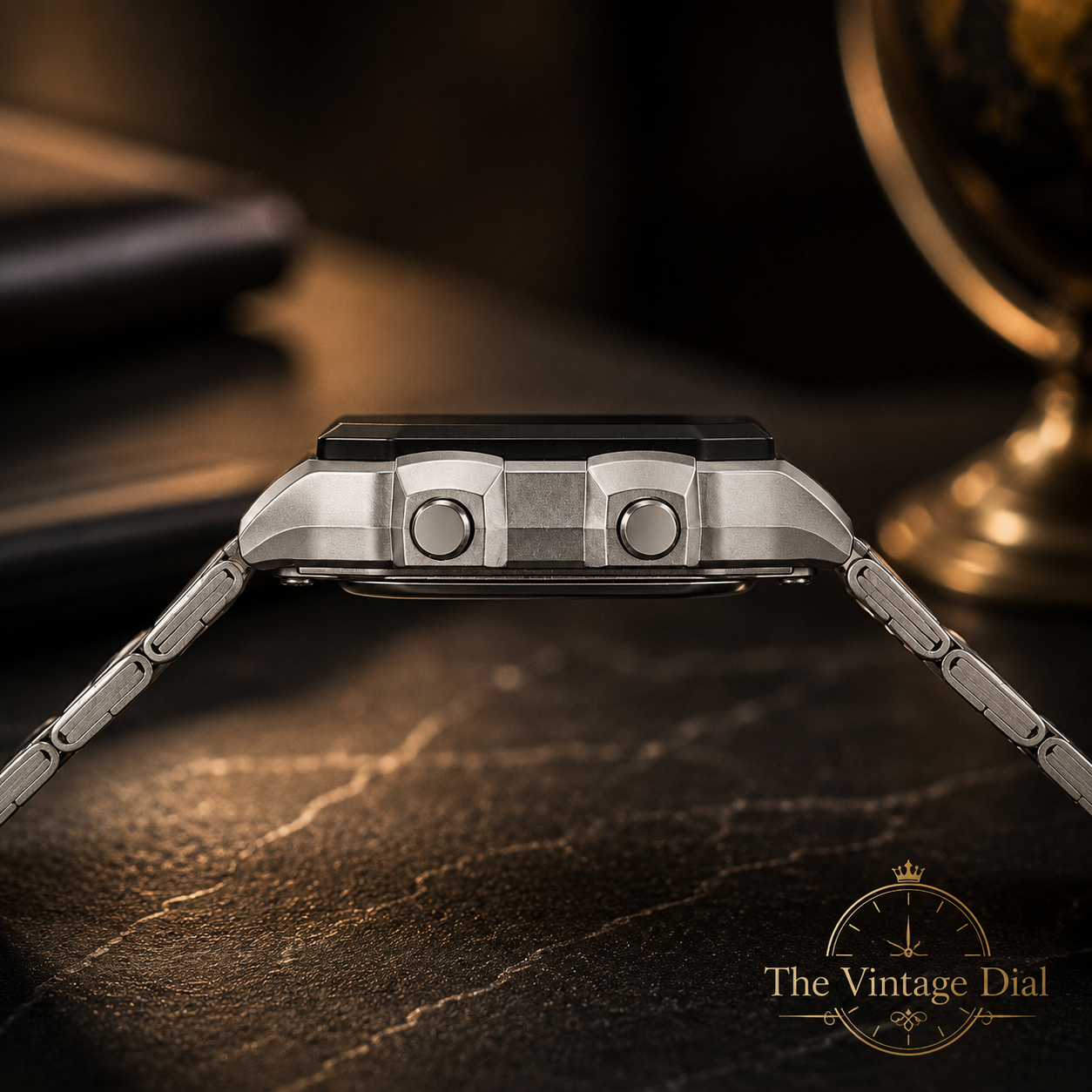 The Vintage D099 Steel | Classic Stainless Steel| Timepiece