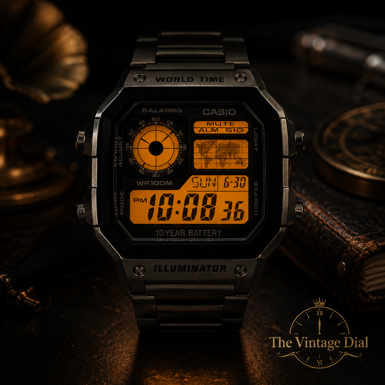 The Vintage D099 Steel | Classic Stainless Steel| Timepiece