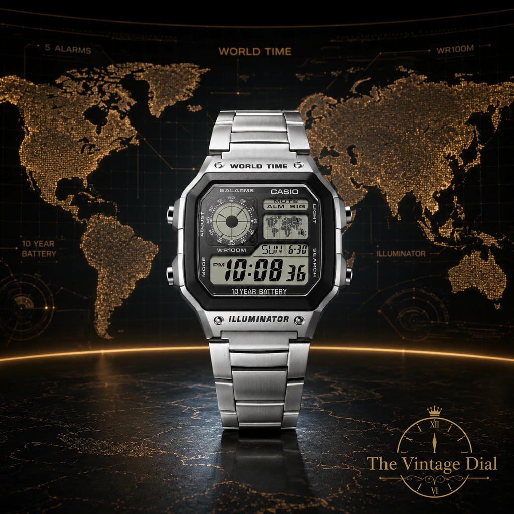 The Vintage D099 Steel | Classic Stainless Steel| Timepiece