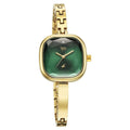 Fastrack Vyb Emerald Gold Analog Watch for Women - FV60140YM01W