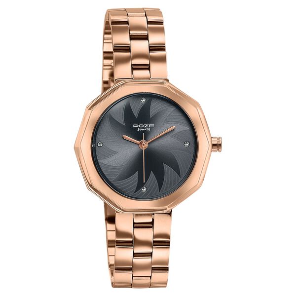 Sonata POZE Rose Gold Analog Watch for Women